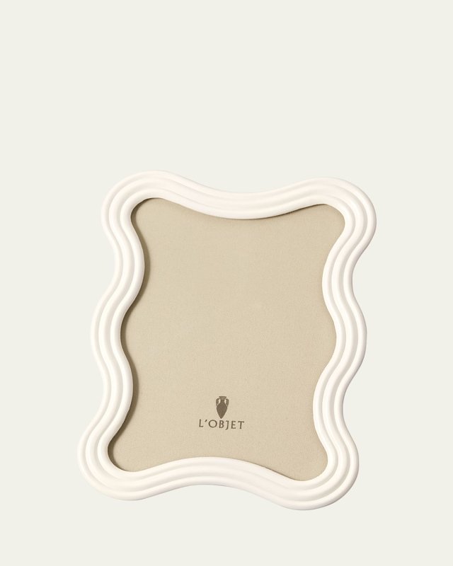 Ripple Enamel Photo Frame, 5" x 7"